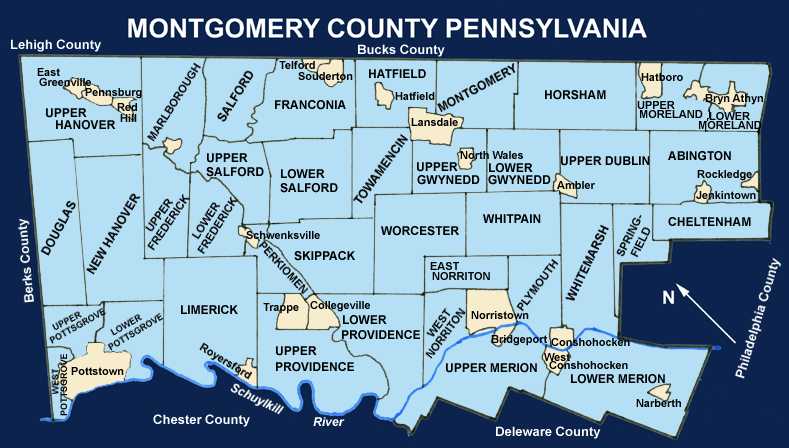 Schuylkill County Townships